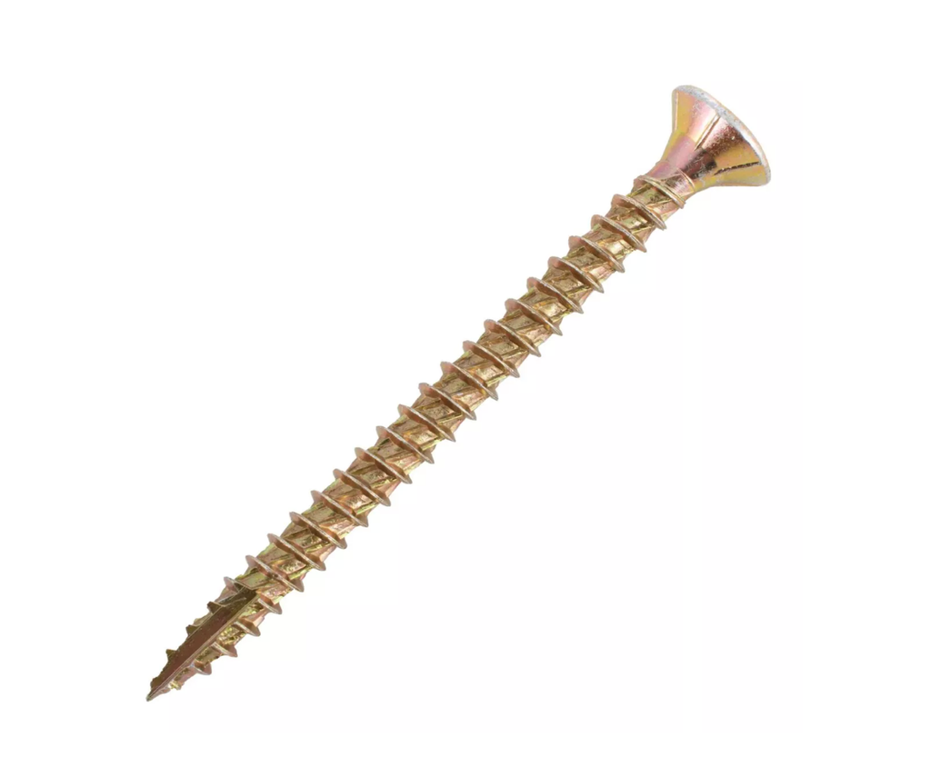 TORNILLO TURBO PARA MADERA RANURA 3P CAJA 100 UND