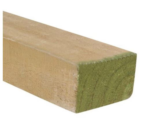 Madera Pino Impregnado 2x2 3,20