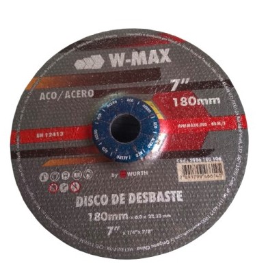 DISCO DESBASTE ACERO 180MM