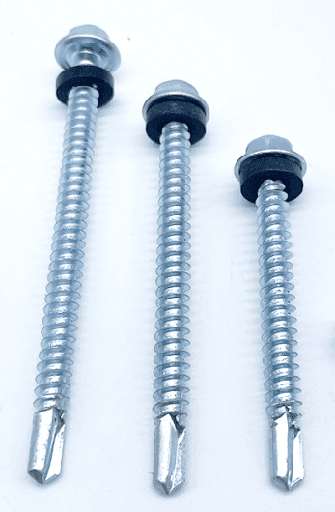 TORNILLO TECHO CABEZA HEXAGONAL PUNTA BROCA CAJA 100 UND