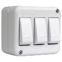 INTERRUPTOR 9/32 S/PUESTO BLANCO  0100IA0355