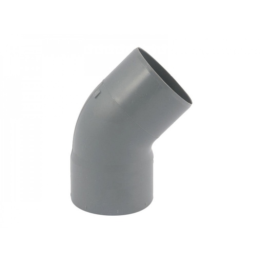 CODO 45 SANITARIO GRIS 50 MM