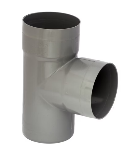 TEE SANITARIA GRIS 110X110MM