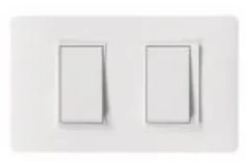 INTERRUPTOR EMBUTIDO MOD ARM 9/15 10A BLANCO