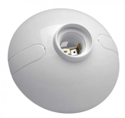 Porta lampara PVC oval B