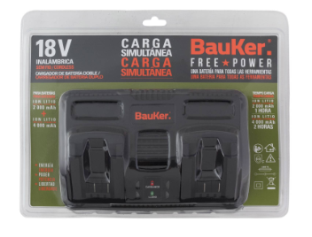 CARGADOR DE BATERIA 18V 